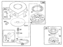 Part Location Diagram of 693900 Briggs and Stratton Starter-rewind